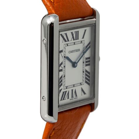 cartier solo tank watch|pre owned cartier tank solo.